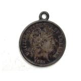 1892 Dime Love Token