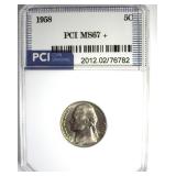 1958 Nickel MS67+ LISTS $700 IN 66+