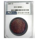 1887-O Morgan MS65+ LISTS $5500
