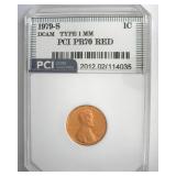 1979-S T1 MM Cent PR70 DCAM RD LISTS $2400
