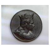 ND Medal French History King Chilperic II