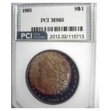 1902 Morgan MS65 LISTS $450