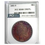 1881-S Morgan MS66 DMPL LISTS $3000