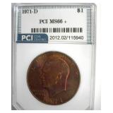 1971-D Ike MS66+ LISTS $425