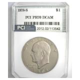1978-S Ike PR70 DCAM LISTS $400