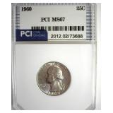 1960 Quarter MS67 LISTS $900
