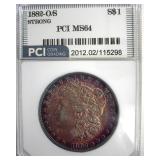 1882-O/S Strong Morgan MS64 LISTS $1600