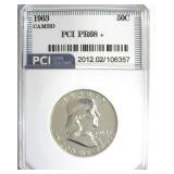 1963 Franklin PR68+ CAM LISTS $300