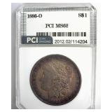 1886-O Morgan MS62 LISTS $2150