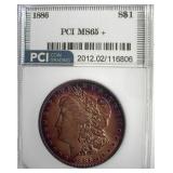 1886 Morgan PCI MS65+ Stunning Color