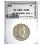1961 Franklin PR69 DCAM LISTS $27000