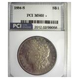 1884-S Morgan MS62+ LISTS $28500
