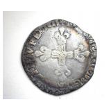 1615 1/4 Ecu VF+ France