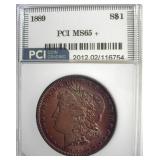 1889 Morgan MS65+ LISTS $475