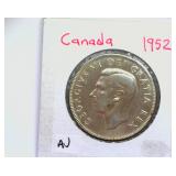 1952 50 Cents AU Canada