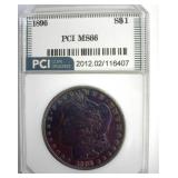 1896 Morgan MS66 LISTS $450