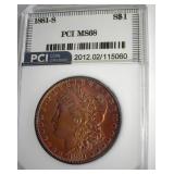 1881-S Morgan MS68 LISTS $6500