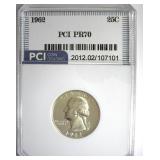 1962 Quarter PR70 LISTS $240