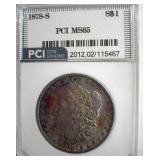 1878-S Morgan MS65 LISTS $400