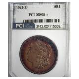 1921-D Morgan MS65+ LISTS $675