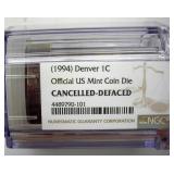 1994 Denver Cent NGC Official US Mint Coin Die