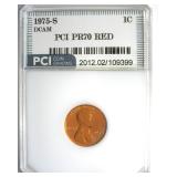1975-S Cent PCI PR70 DCAM RD