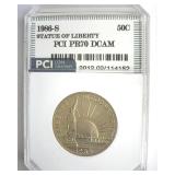 1986-S 50c Statue of Liberty PCI PR70 DCAM