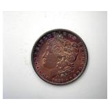 1880 Morgan Purple Toning