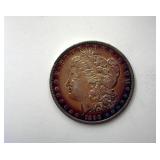 1890-O Morgan Beautiful Color
