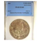 1954 5 Shillings NNC PR69 DCAM South Africa