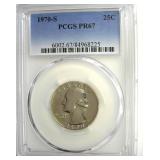 1970-S Quarter PCGS PR67