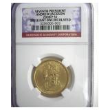 2008-P $1 Andrew Jackson NGC BU