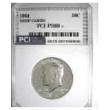 1964 Kennedy PR69+ DCAM LISTS $2700 IN 69DC