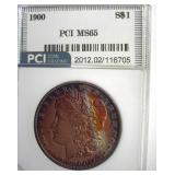 1900 Morgan PCI MS65 Amazing Color