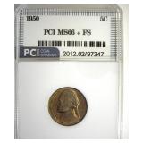 1950 Nickel MS66+ FS LISTS $775