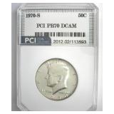 1970-S Kennedy PR70 DCAM LISTS $375 IN 69DC
