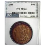 1890 Morgan MS65 LISTS $950