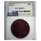 1881-O Morgan MS65+ LISTS $2150