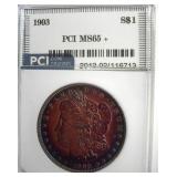 1903 Morgan MS65+ LISTS $460