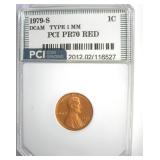 1979-S T1 MM Cent PR70 DCAM RD LISTS $2400