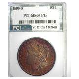 1890-S Morgan MS66 PL LISTS $8750