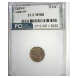 1853-O Arrows Half Dime MS65 LISTS $5750