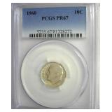 1960 Dime PCGS PR67
