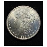 1884-O Morgan BU