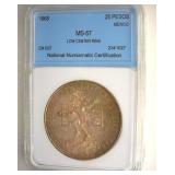 1968 25 Pesos NNC MS67 Mexico