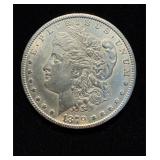 1879-CC Capped Morgan Near Gem Rare White KEY