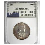 1958 Franklin PCI MS68 FBL