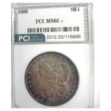 1889 Morgan MS65+ LISTS $475