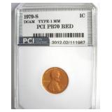 1979-S T1 MM Cent PR70 DCAM RD LISTS $2400