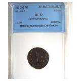 253-258 AD Gallienus MS62 Ancient Rome